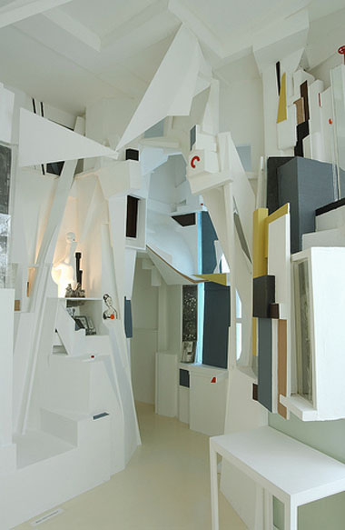 Peter-Bissegger-Reconstruction-of-Kurt-Schwitters-Merzbau-1981-Berkeley-Art-Museum