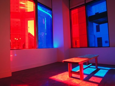 Amy Ho. Sky in Red and Blue