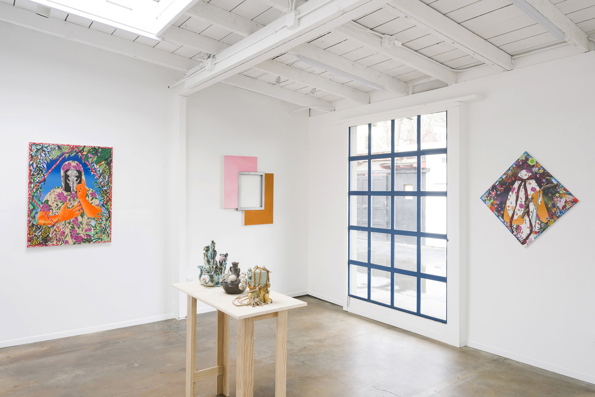 Opening the Trap: Diedrick Brackens, Amir H. Fallah, Genevieve Gaignard, Jiha Moon and Lana Williams