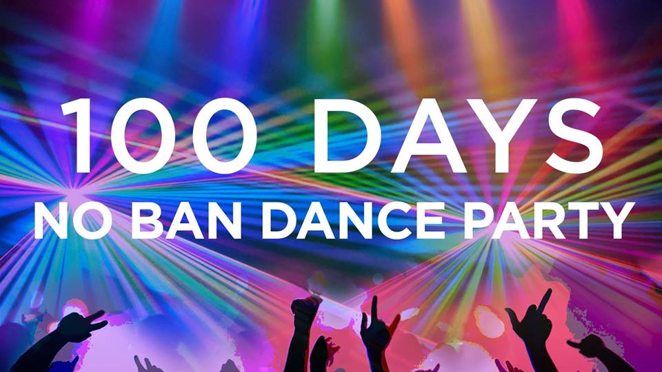 100 Days No Ban Dance Party