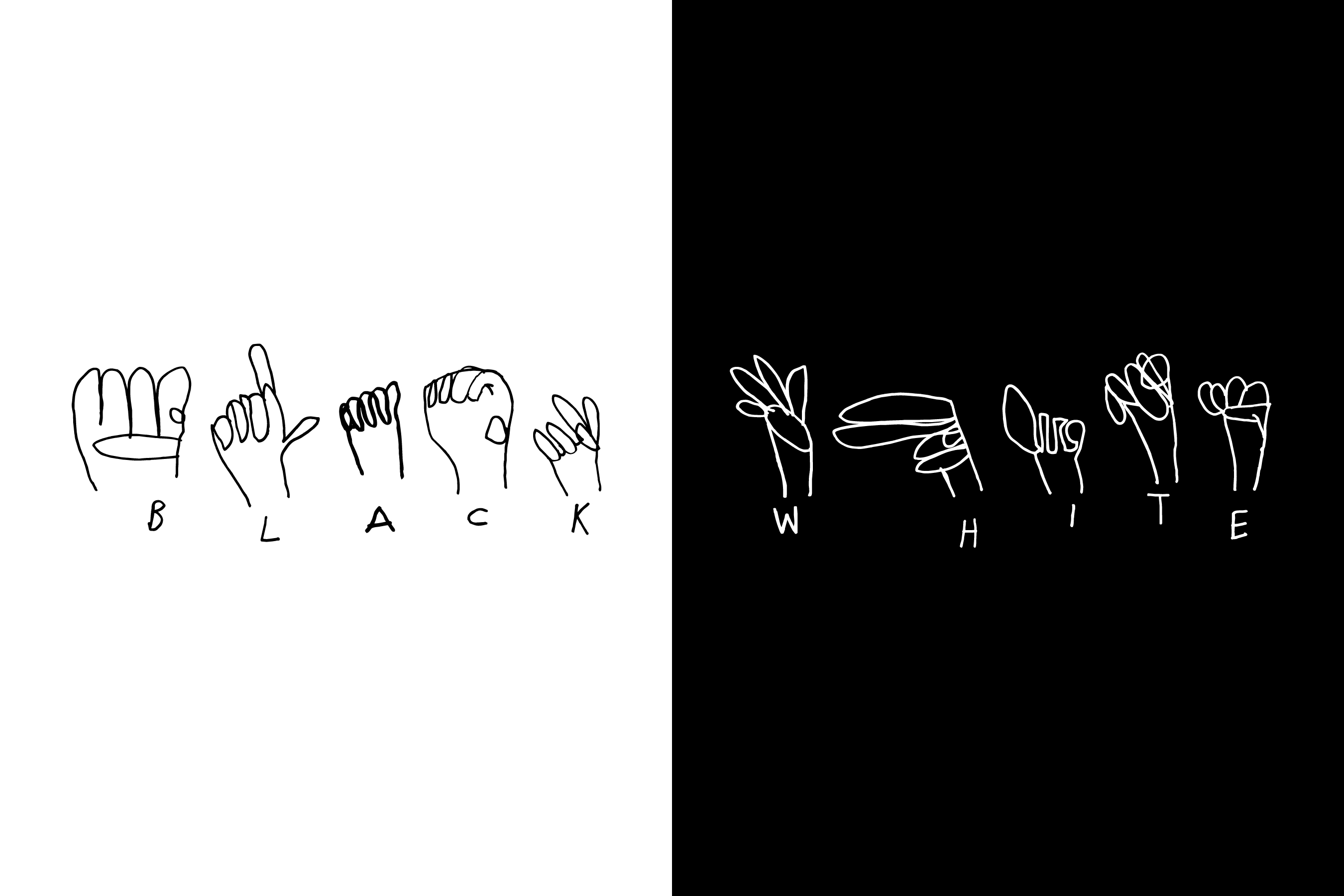 Black White: Creativity Explored Artists Examine Contrast and Interconnection