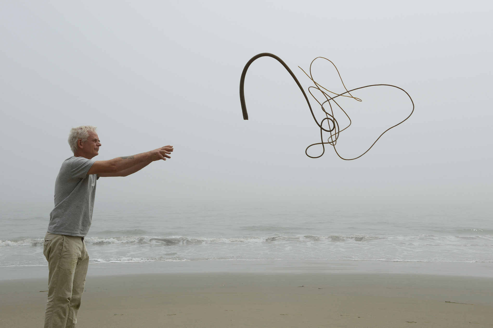 Andy Goldsworthy: Drawing Water Standing Still