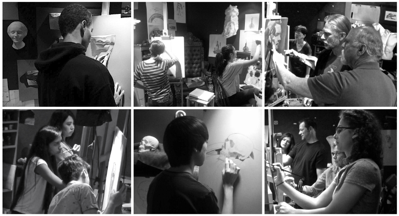 Summer Portrait and Figure Workshops | 3-Day Sessions |&nbsp; Students 16 +