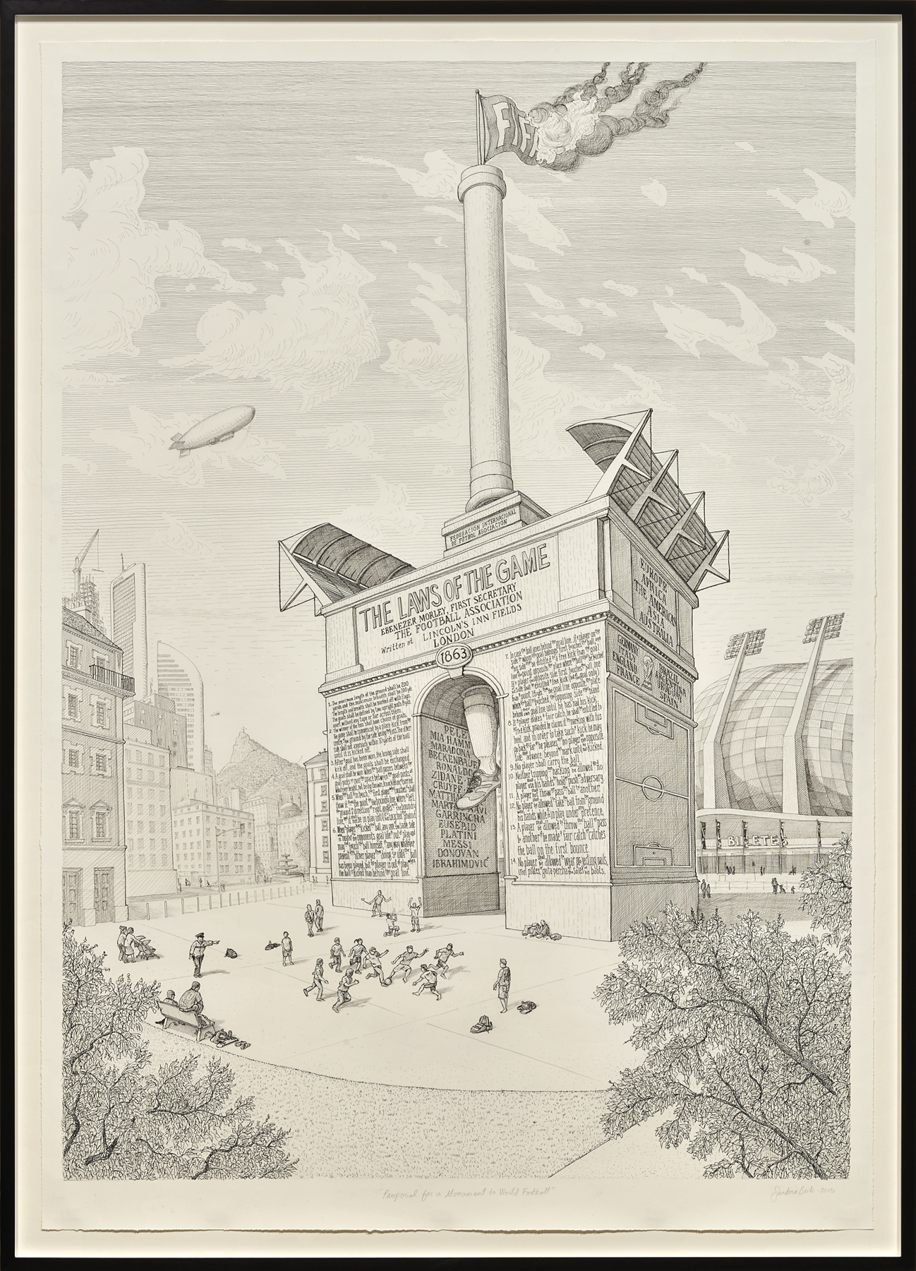 Sandow Birk | Imaginary Monuments