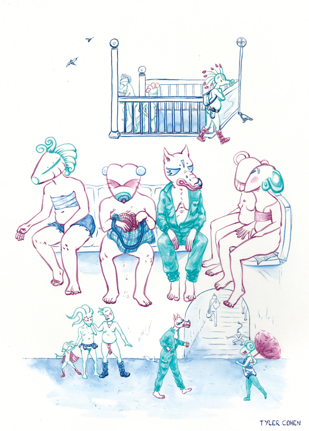 Primahood: Drawings & Comics by Tyler Cohen