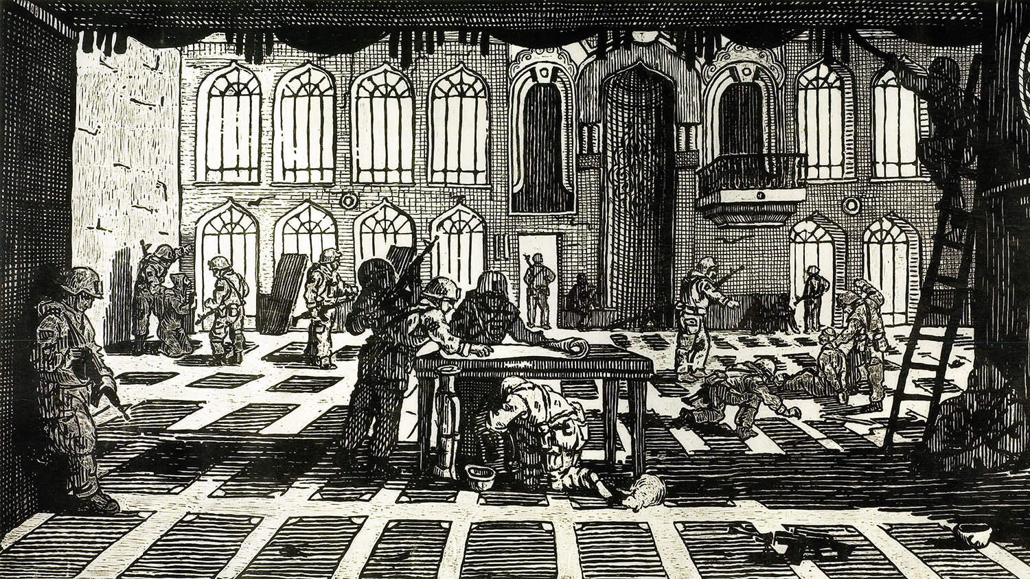 Depravities of War: Sandow Birk and the Art of Social Critique