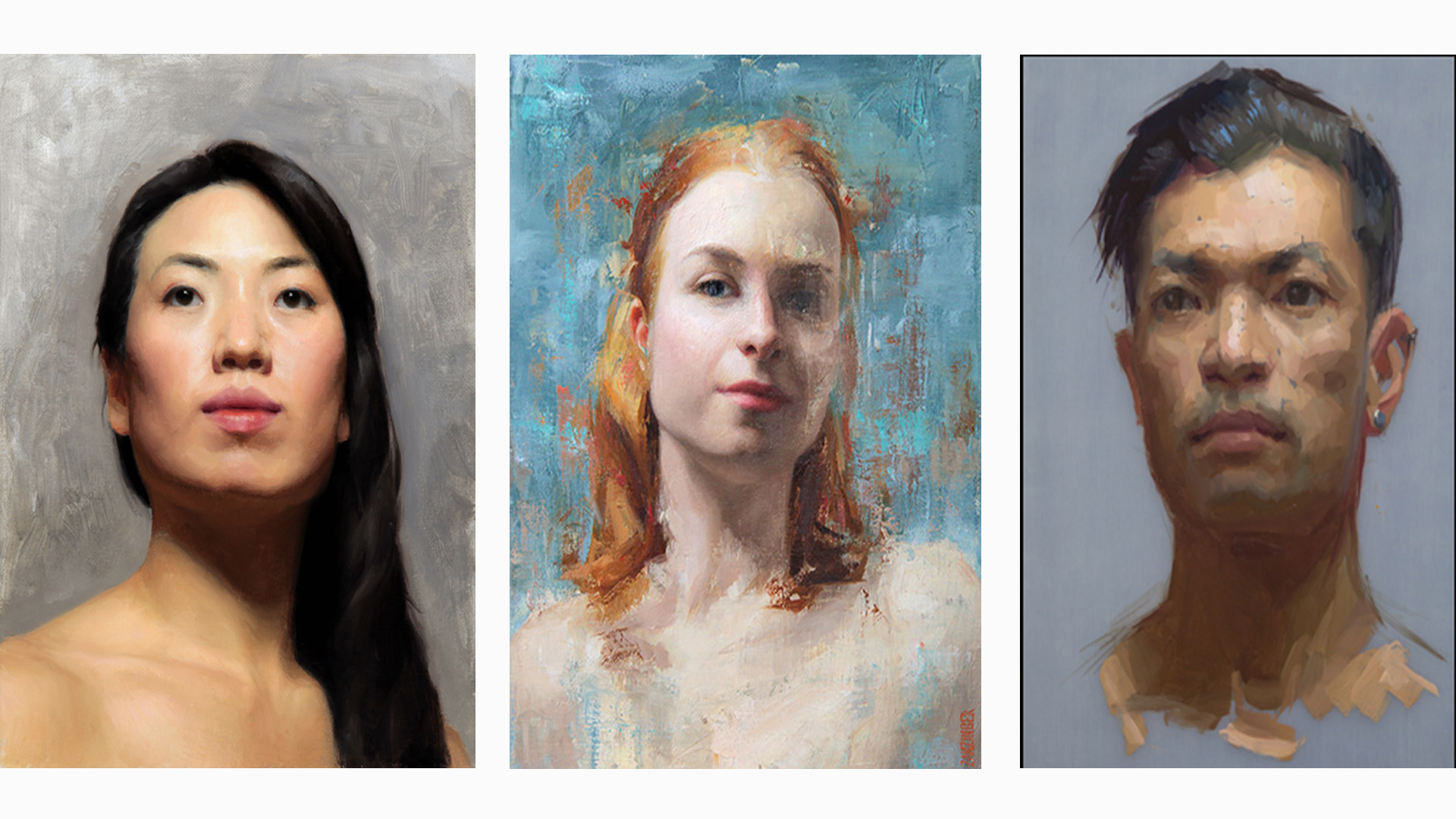 Elizabeth Zanzinger Workshop | Oil Portrait Sketch