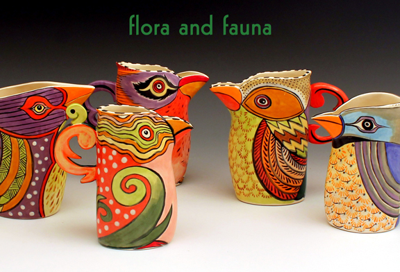 Flora & Fauna Berkeley Potters Guild Holiday Show
