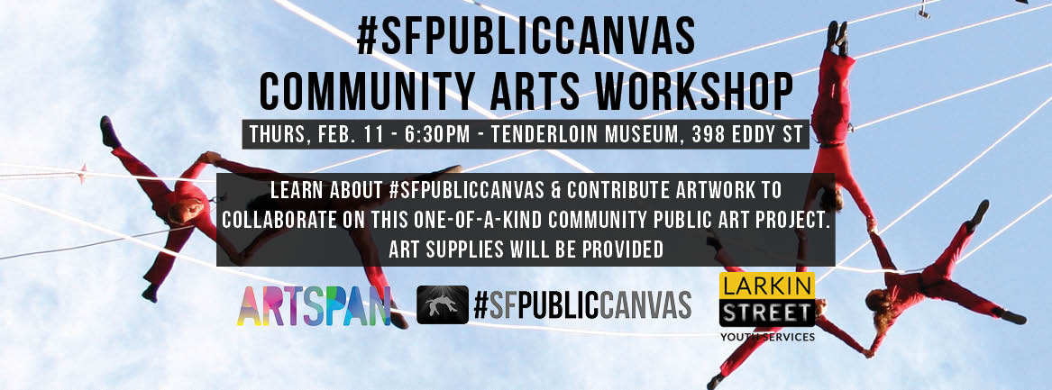 SFPublicCanvas Community Arts Workshop