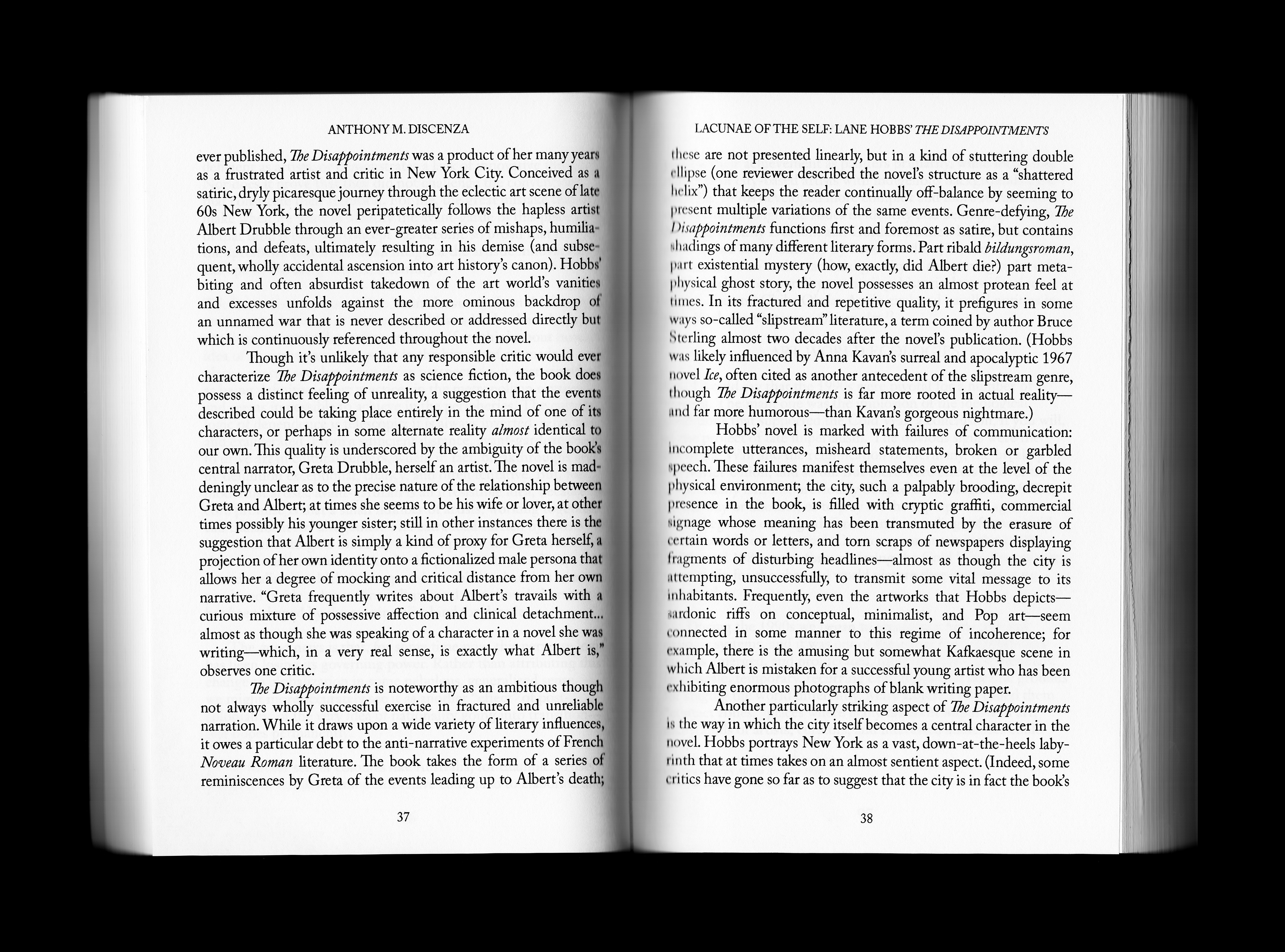 Anthony Discenza Presents A Novel: An Exhibition by Anthony Discenza