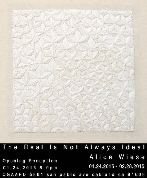 Alice Wiese: The Real Is Not Always Ideal