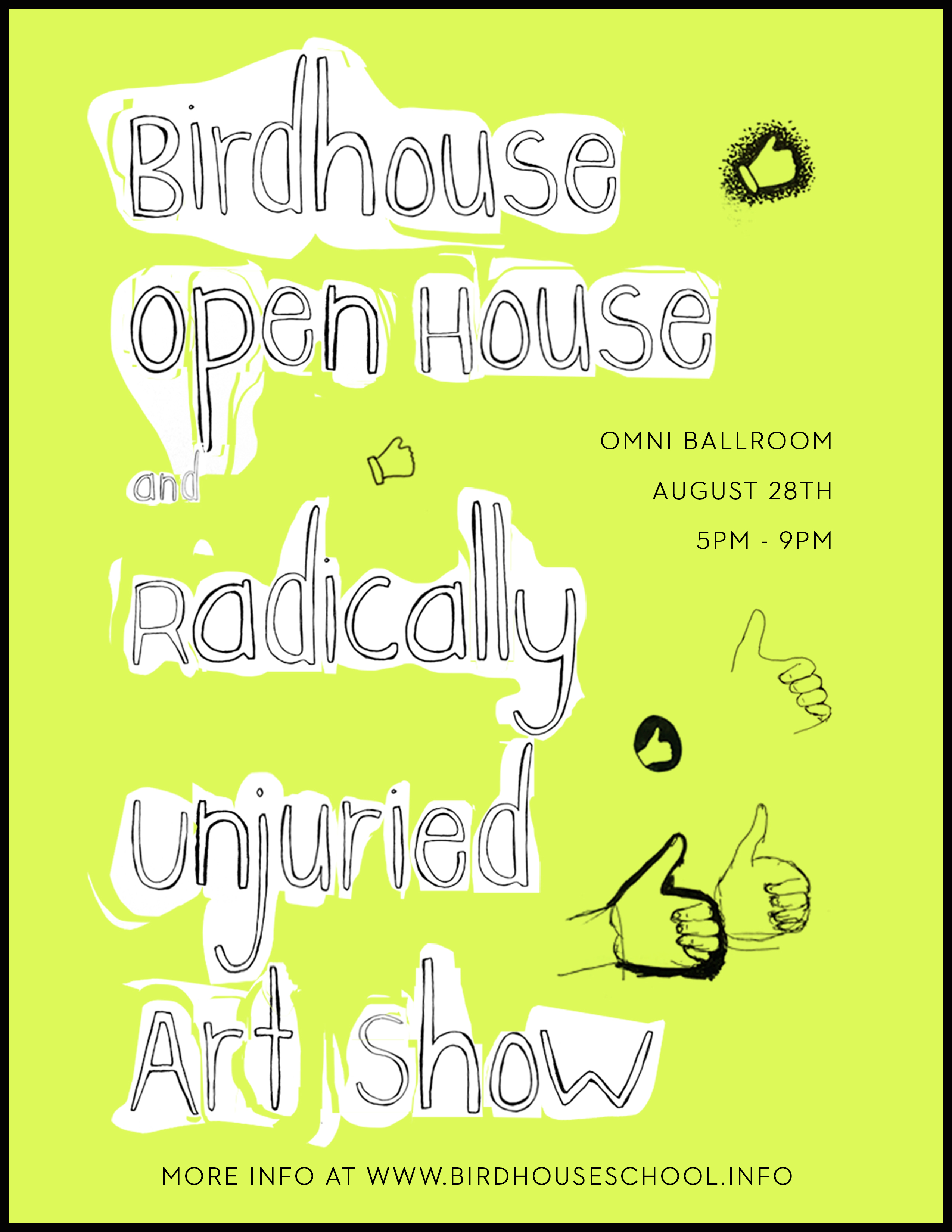 Birdhouse Open House and Radically Unjuried Art Show