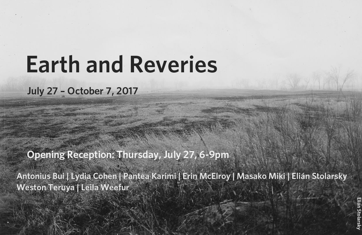 Earth and Reveries Artist Talk & Opening Reception