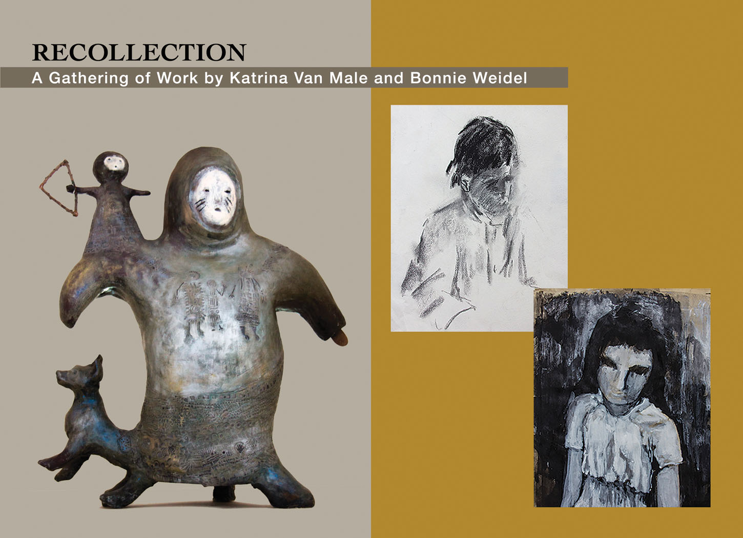 Recollection: A Gathering of Work by Katrina Van Male and Bonnie Weidel