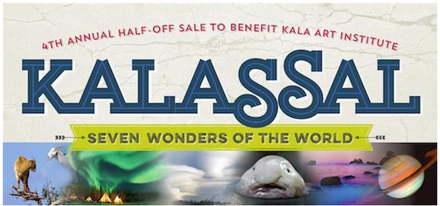 Kalassal Half-Off Art Sale and Open House for Seven Wonders of the World!