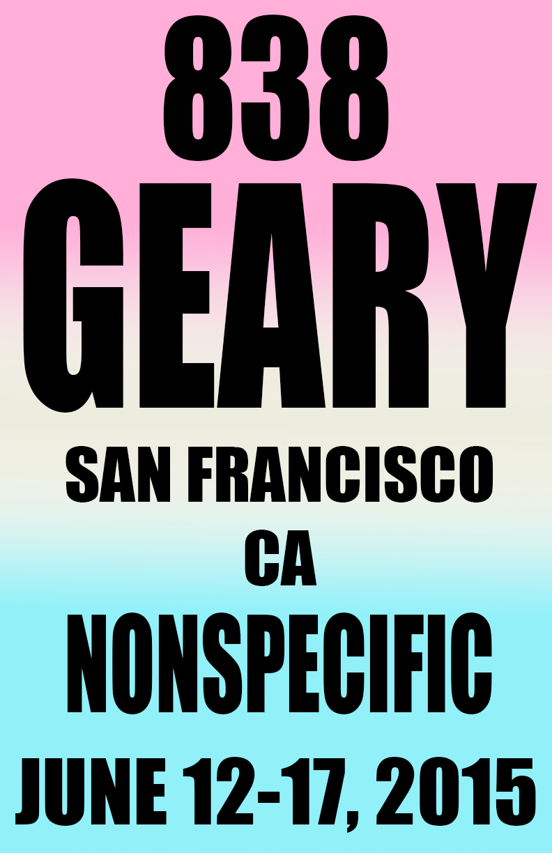 nonspecific: 838 Geary