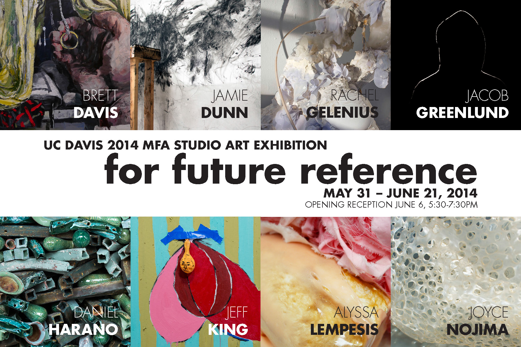 For Future Reference: UC Davis MFA Thesis Exhibition