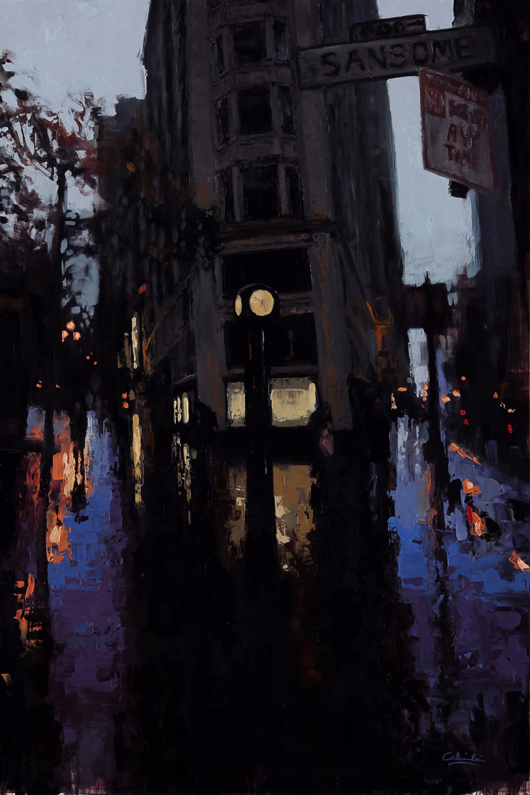 Local Realism Artist Debuts Hauntingly Beautiful Cityscapes