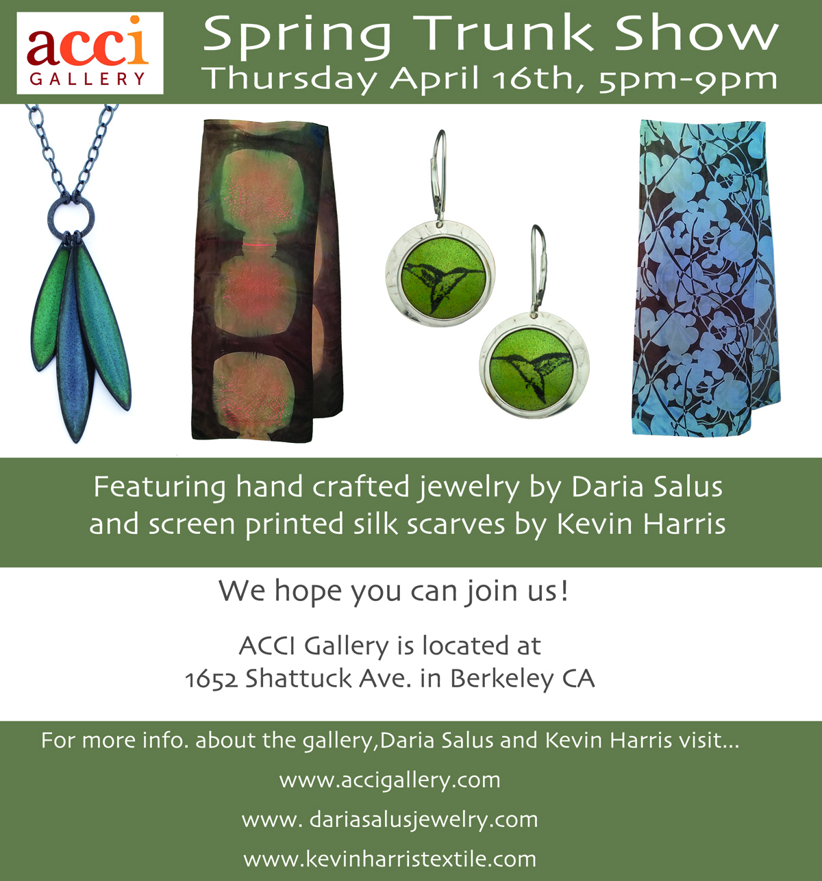 Spring Trunk Show!