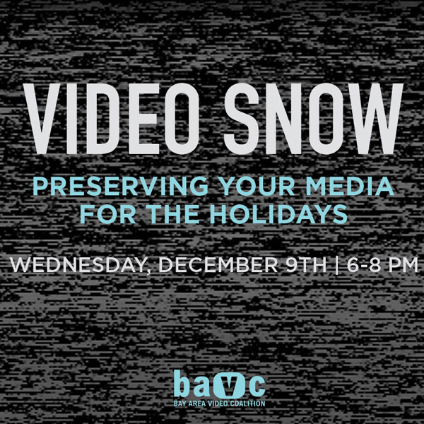 Video Snow: Preserving Your Media for the Holidays