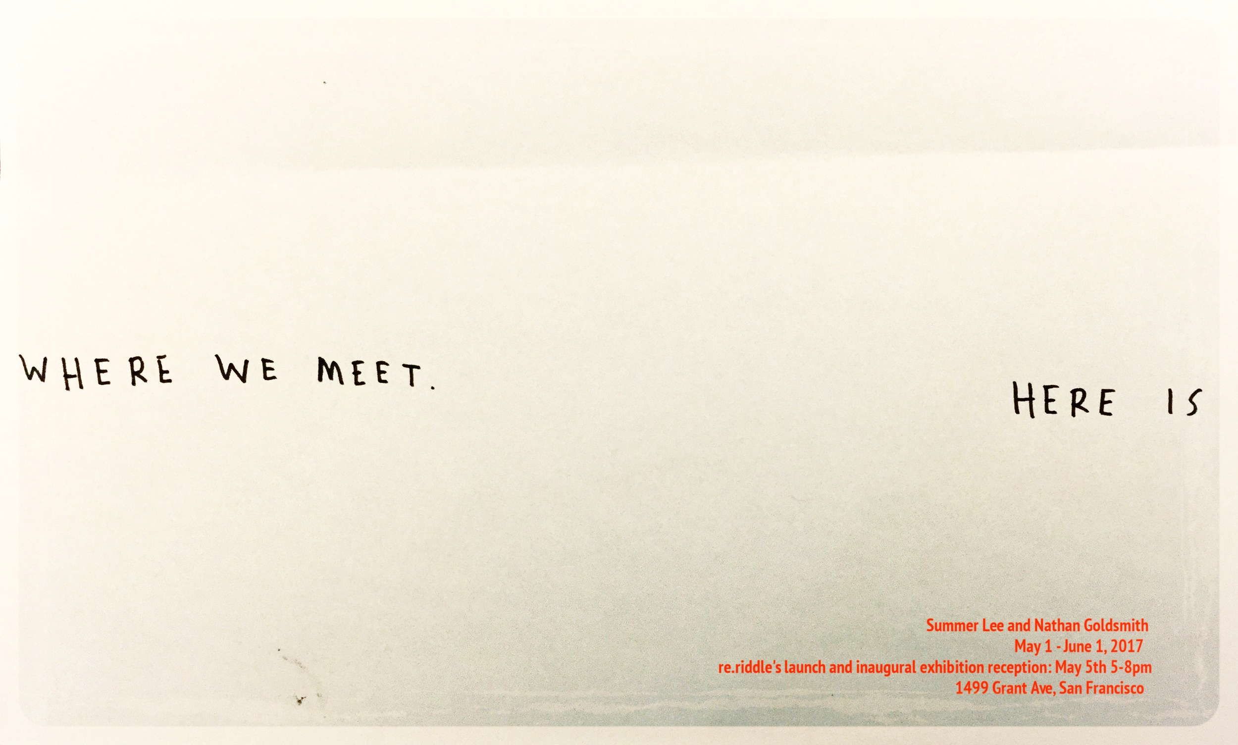 SF’s New Gallery Concept Launch and Exhibition - re.riddle