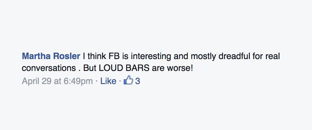 A bunch of people walk into a bar…