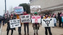 Our Bodies Our Selves at the Women’s March, January 21, 2017