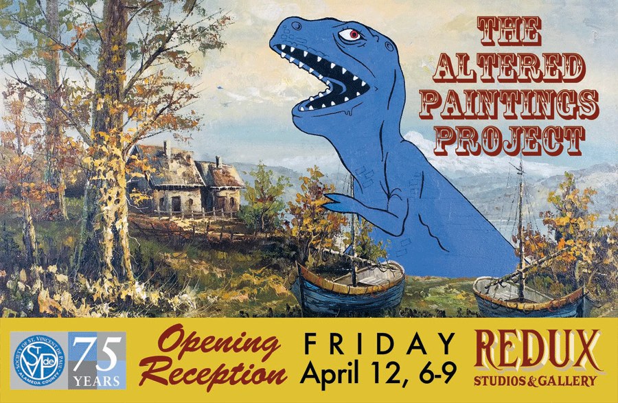 The Altered Paintings Project Art Reception
