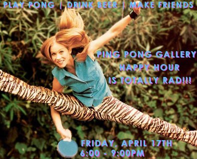 Ping Pong Happy Hour
