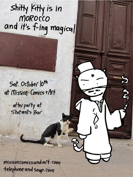Shitty Kitty is in MOROCCO and it’s f-ing magical