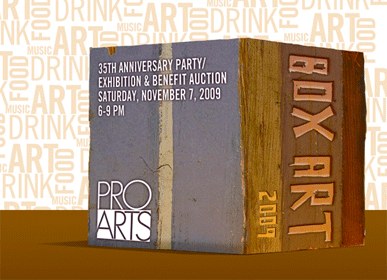 Pro Arts 35th Anniversary Party and Benefit Auction