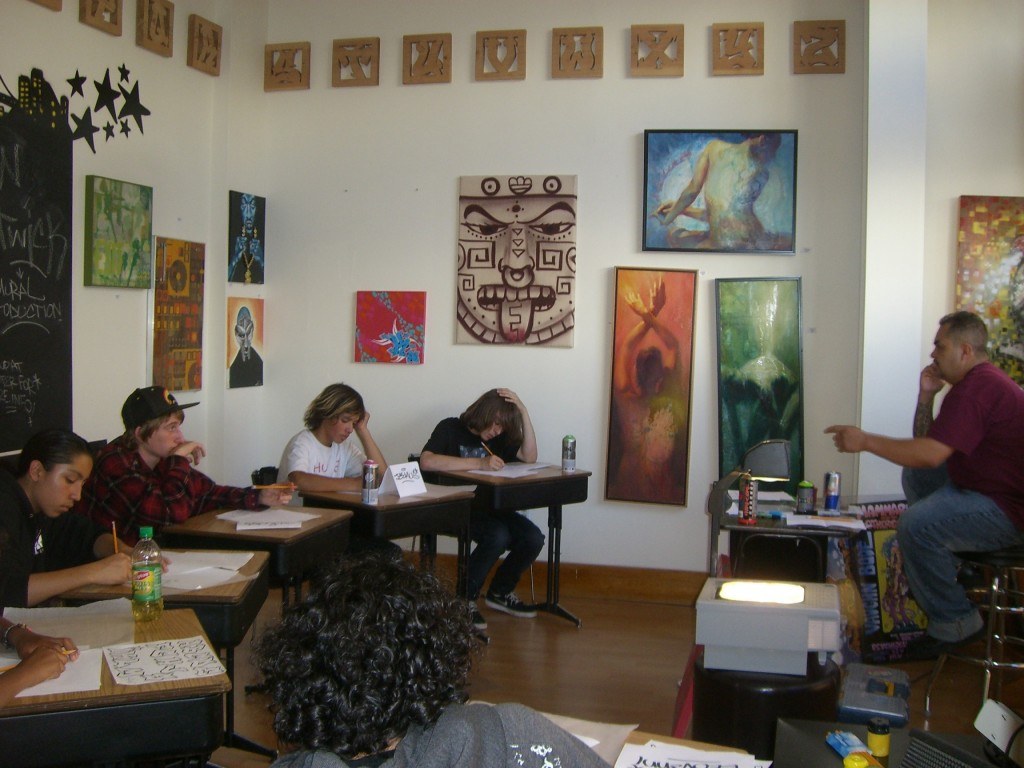 Letter Style & Mural Production Class by Twick1