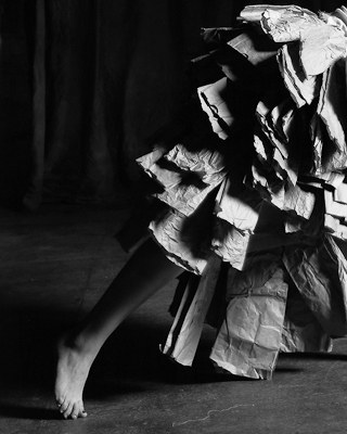 Silver Scale - Sound-Making Costumes From Found Materials
