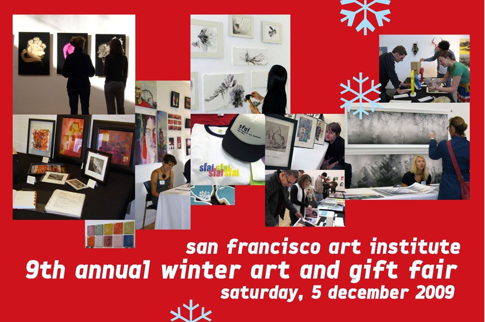 San Francisco Art Institute’s 9th Annual Winter Art & Gift Fair