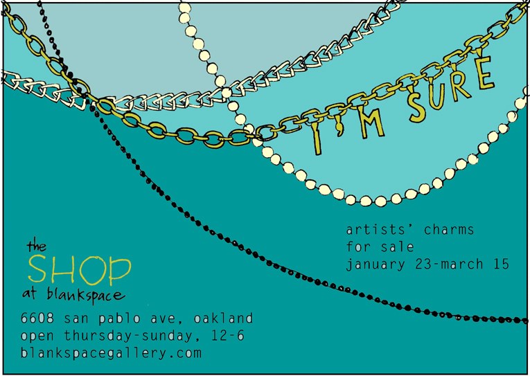 I’m Sure: Artists’ charms for sale