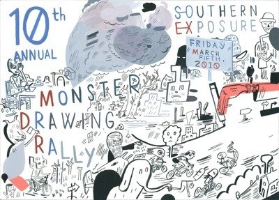 Southern Exposure’s 10th Annual Monster Drawing Rally