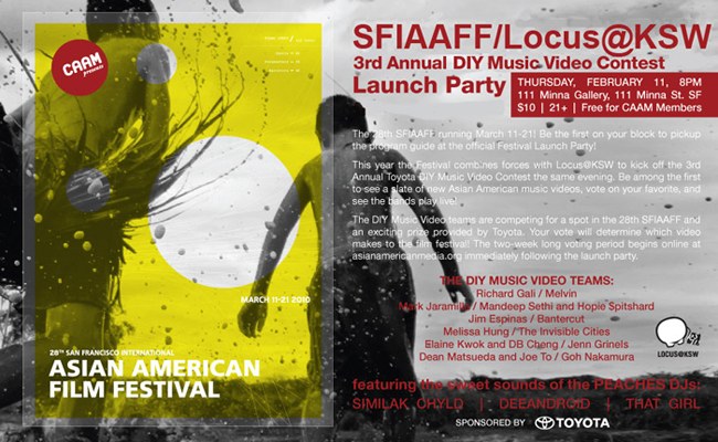 SFIAAFF/DIY Launch Party