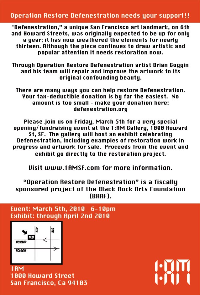 Operation Restore Defenestration