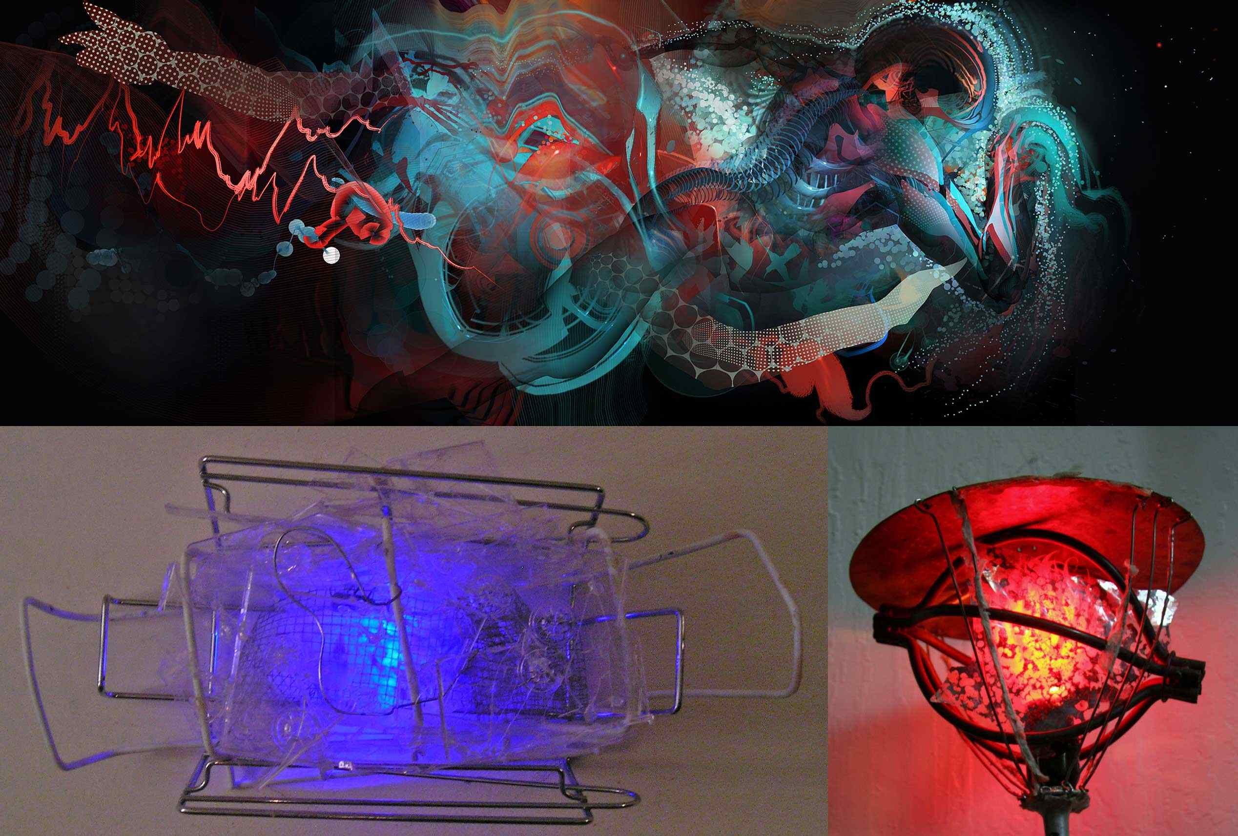 Surrender: Digital Paintings & Light Sculptures