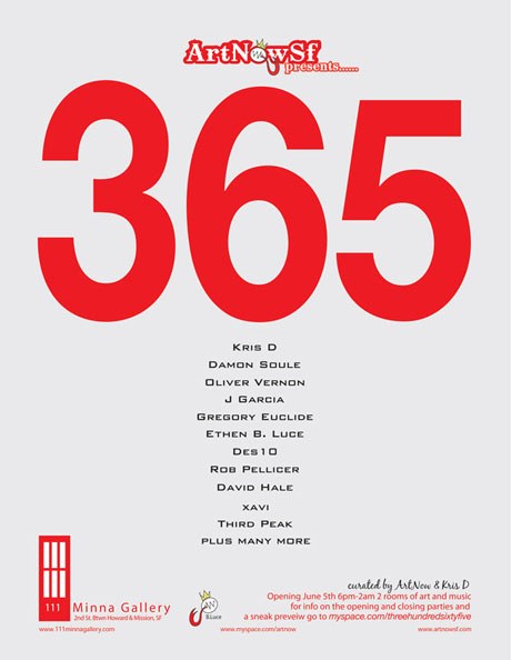 ArtNowSF presents: 365