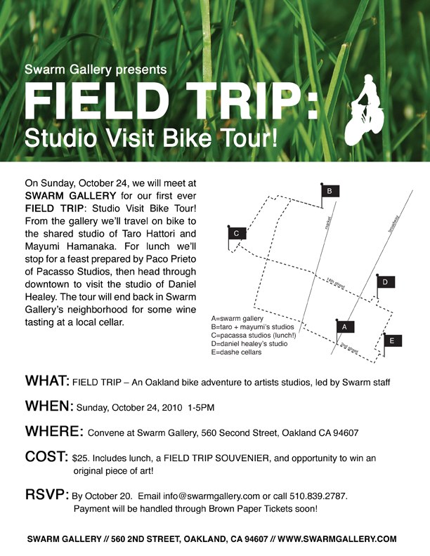 Field Trip: Studio Visits by Bike