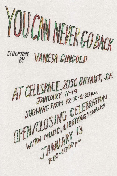 You can never go back