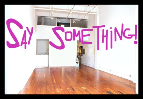 Say Something!