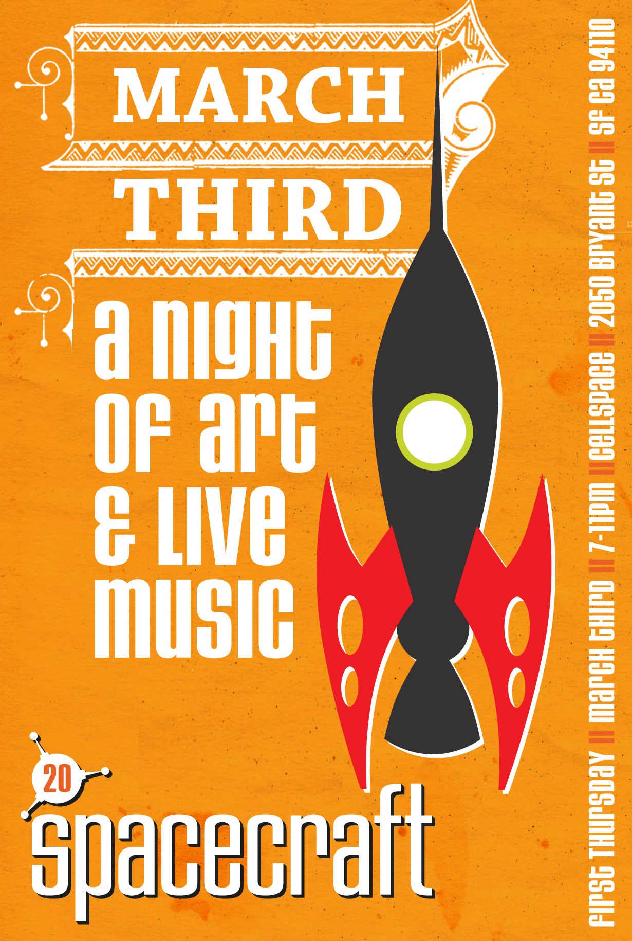 Spacecraft - a monthly art and music event