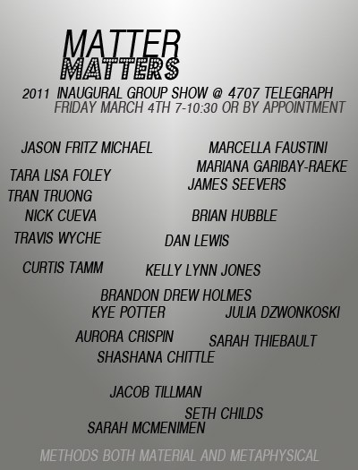 Matter Matters