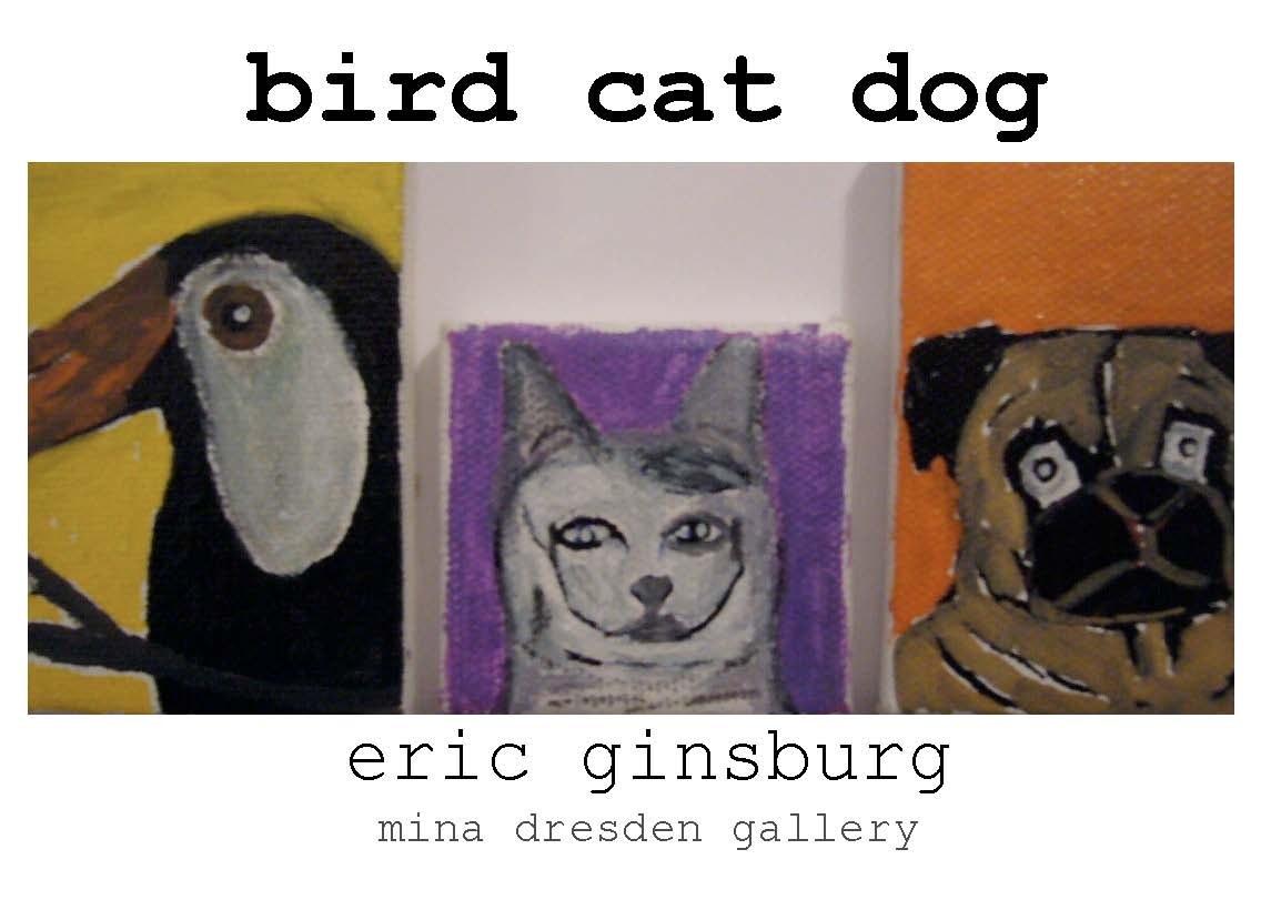 Bird Cat Dog
