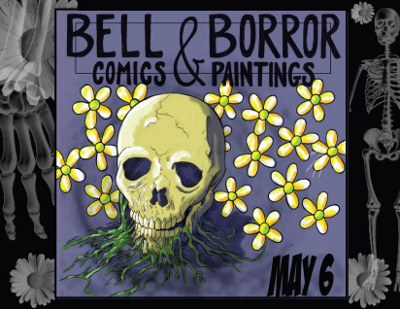 Skulls & Daisies - Bell & Borror, Comics & Paintings