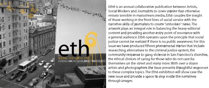 Eth6 Magazine Issue Three: Contributing Artist Exhibition