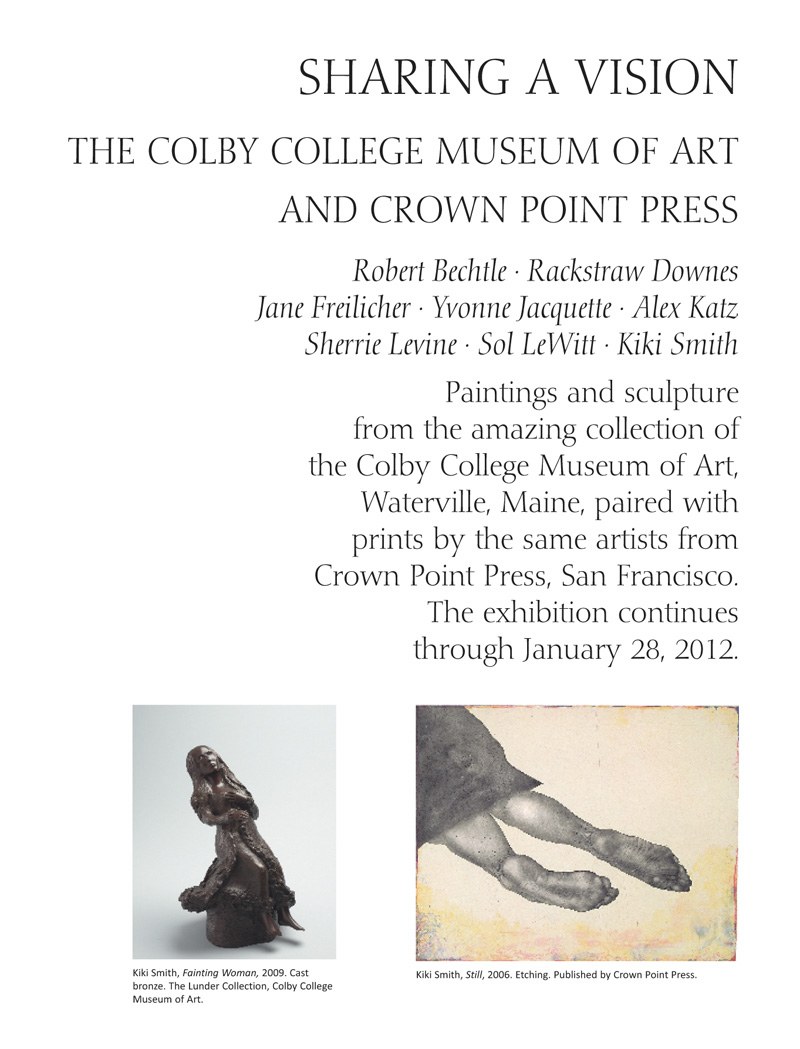 Sharing a Vision: The Colby College Museum of Art and Crown Point Press