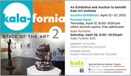 Kala-fornia: State of the Art 2 - Gala Auction to benefit Kala Art Institute